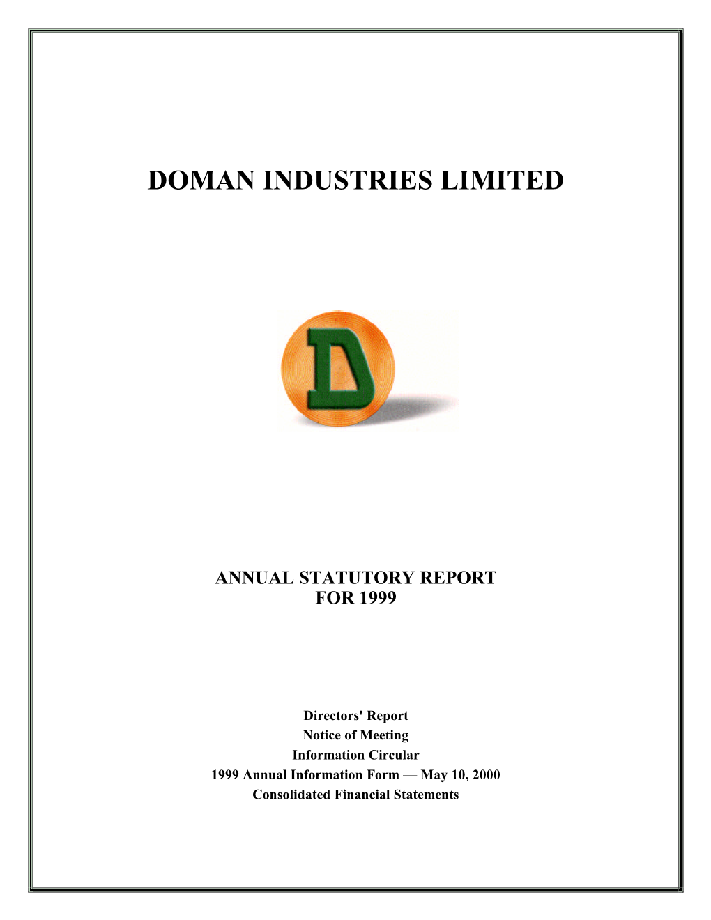 Doman Industries Limited