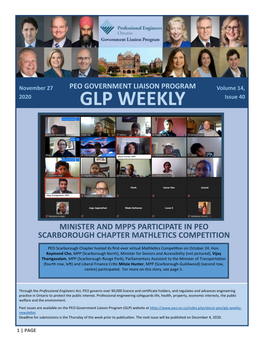 GLP WEEKLY Issue 40