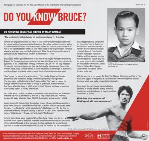 Do You Know Bruce Was Known by Many Names?