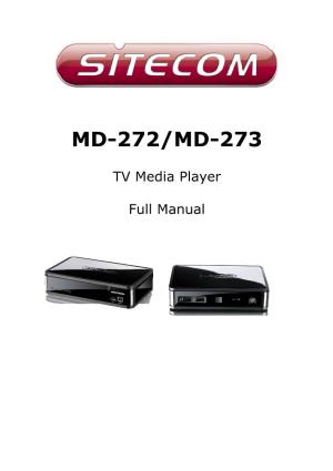 MD-272/273 Full Manual