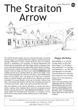 The Straiton Arrow