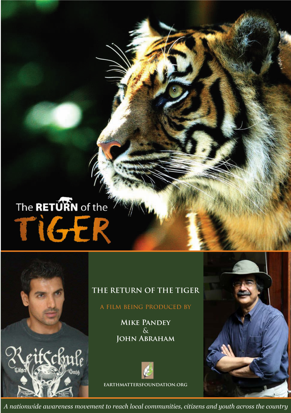 THE RETURN of the TIGER Mike Pandey & John Abraham