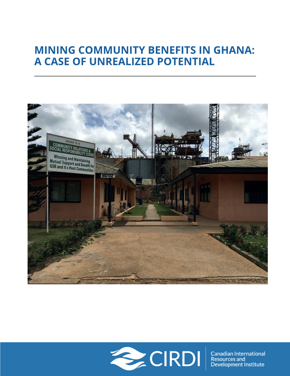 Mining Community Benefits in Ghana