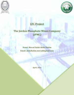 CFC Project the Jordan Phosphate Mines Company (JPMC)