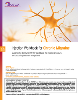 Injection Workbook for Chronic Migraine