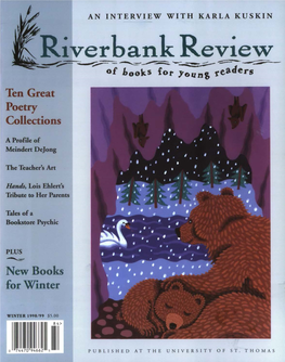 Riverbank Review of Books for Young Readers – Winter 1998