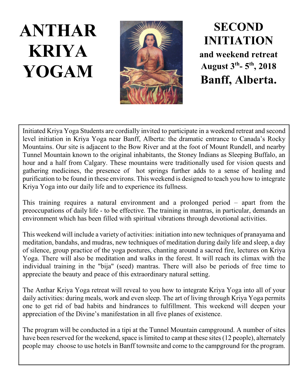 Anthar Kriya Yogam