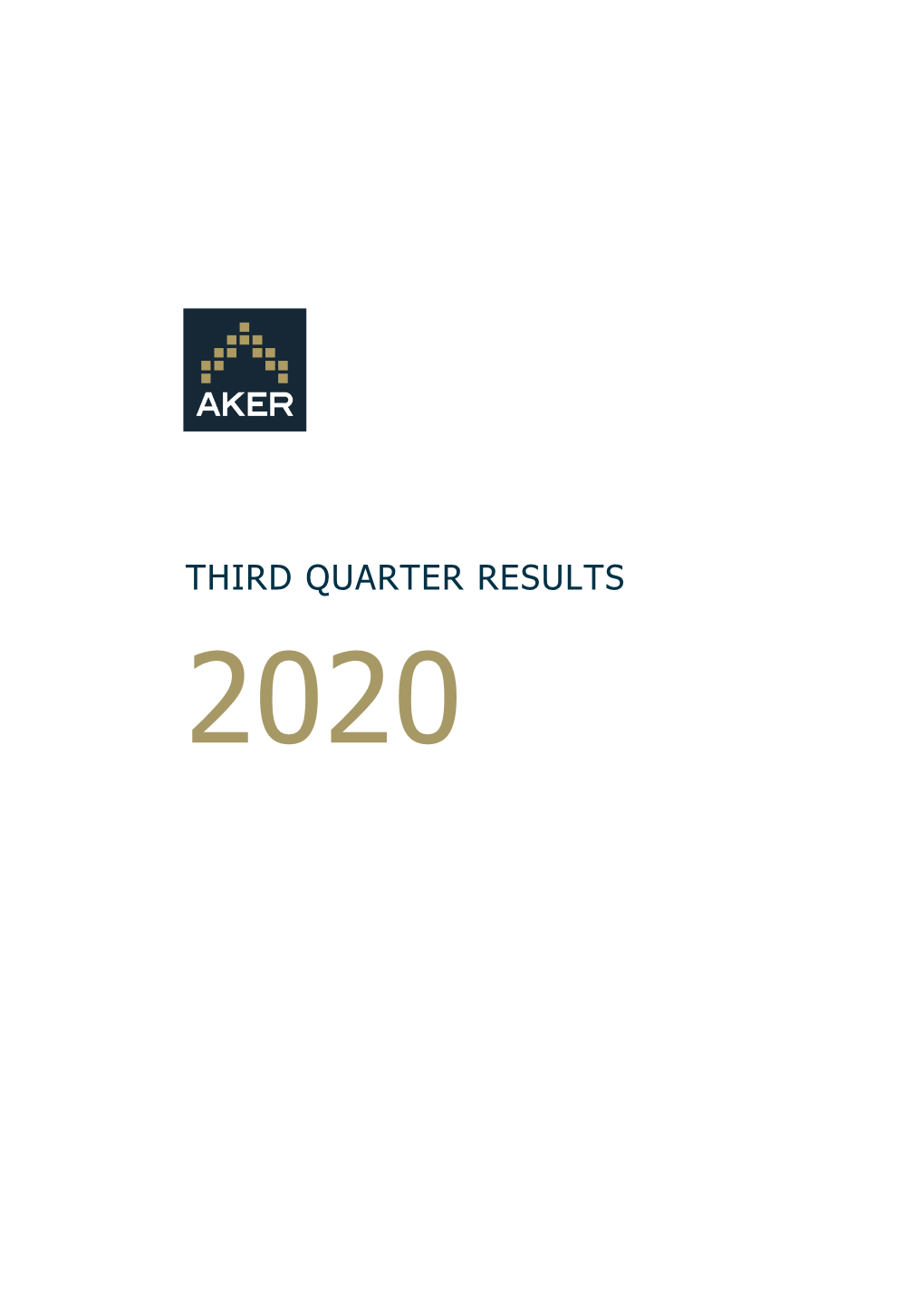 Aker ASA Q3 2020 Report