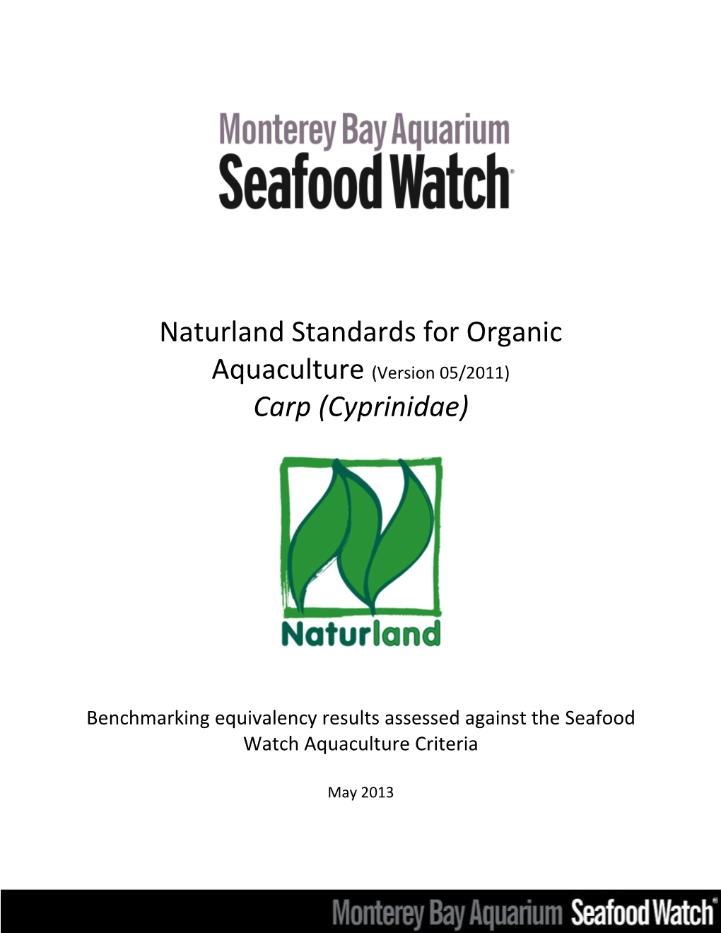 Naturland Standards for Organic Aquaculture Carp