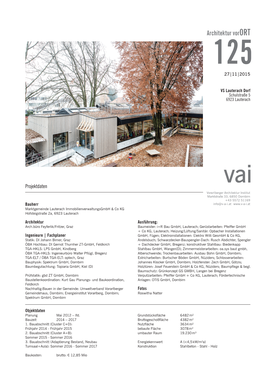 Architektur Vorort 125 27|11|2015