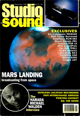 MARS LANDING Broadcasting from Space