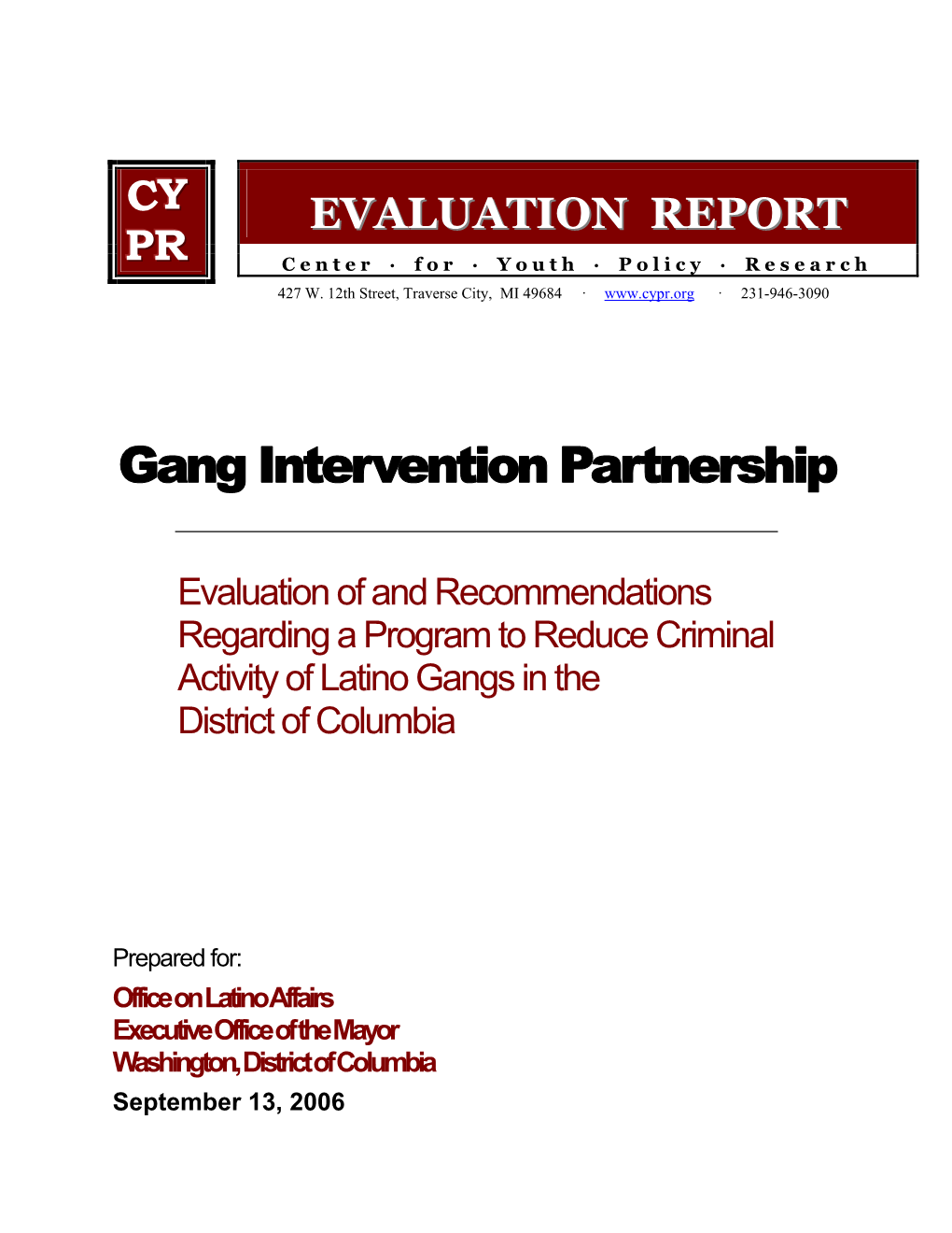 Gang Intervention Partnership