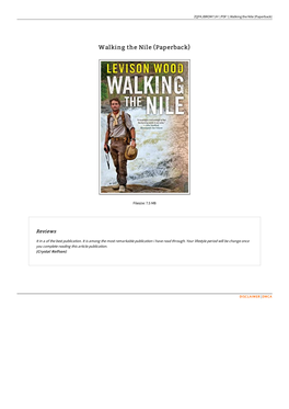 Download Doc &lt; Walking the Nile (Paperback)