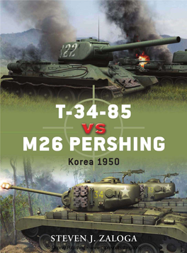 Korea 1950 T-34-85 Vs M26 PERSHING Korea 1950