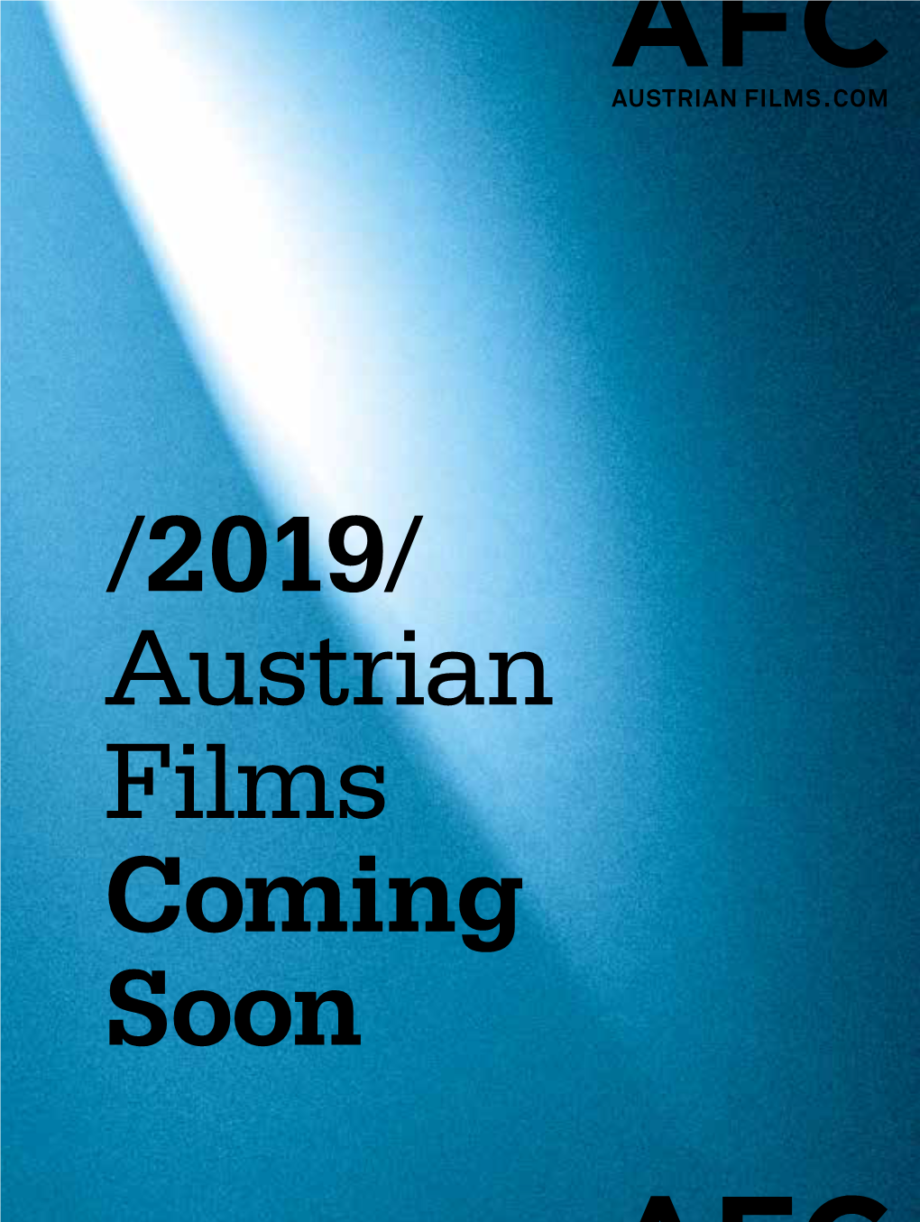 2019/ Austrian Films Coming Soon