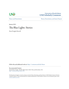 The Blue Lights: Stories