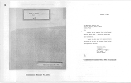 Warren Commission, Volume XIV: CE 2001