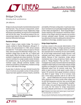 Bridge Circuits Marrying Gain and Balance