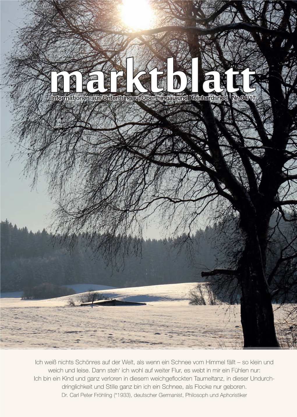 Marktblatt 4/2017
