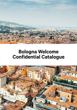 Bologna Welcome Confidential Catalogue