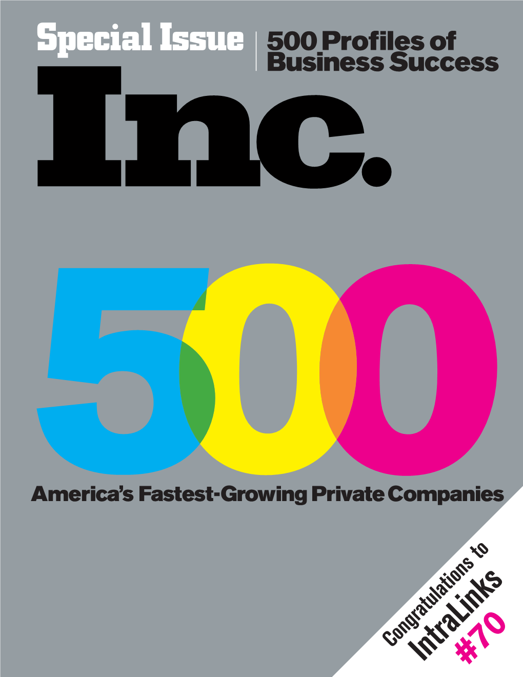 Special Issue 500 Profiles of Business Success