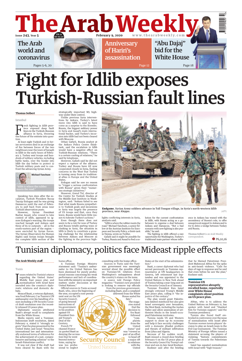 Fight for Idlib Exposes Turkish-Russian Fault Lines