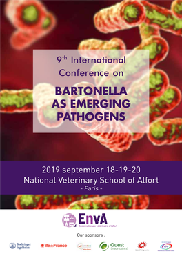 9Th International Conference on Bartonella As Emerging Pathogens
