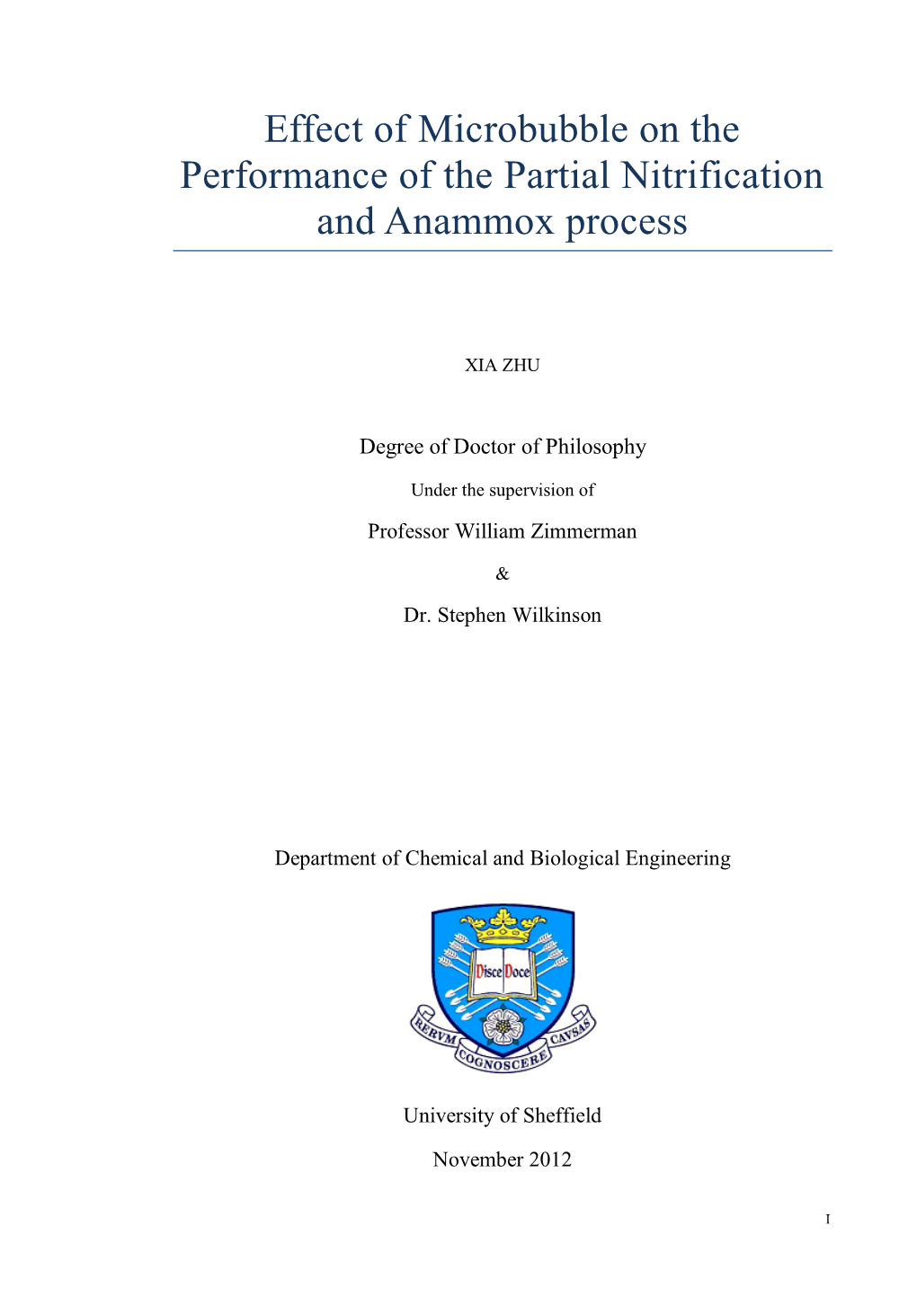 Effect of Microbubble on the Performance of the Partial Nitrification and Anammox Process