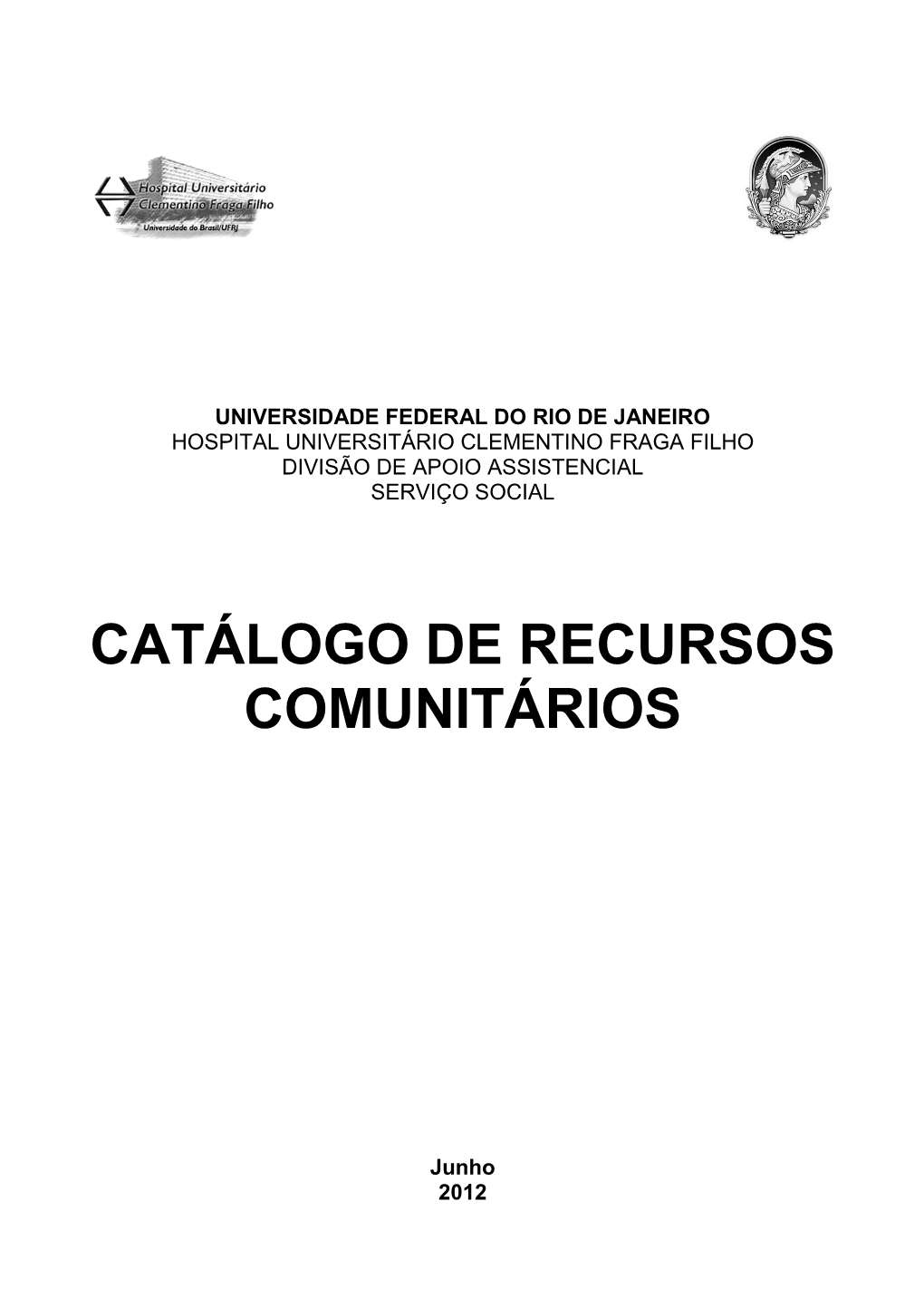 Catálogo De Recursos Comunitários