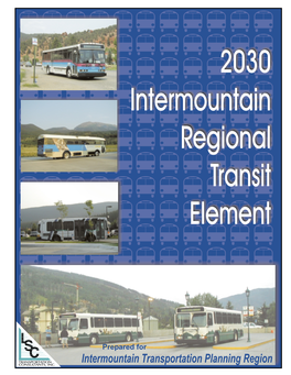 2030 Intermountain Regional Transit Element
