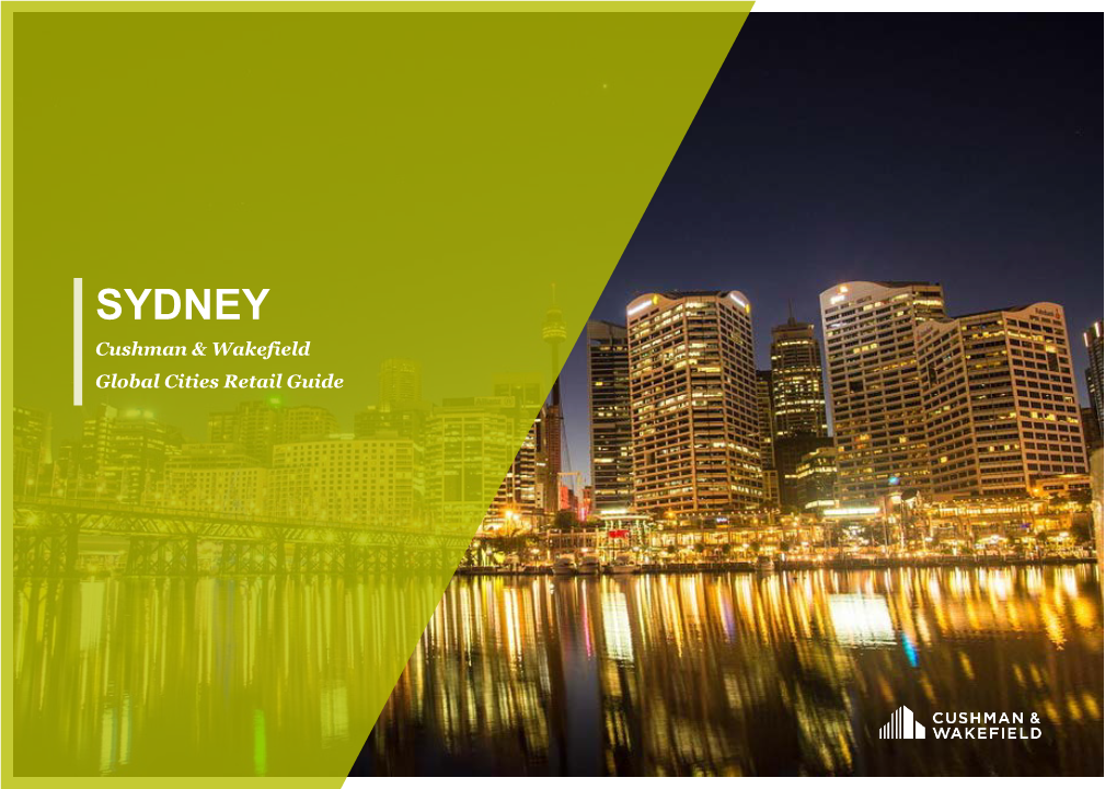 SYDNEY Cushman & Wakefield Global Cities Retail Guide