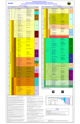 BOEMRE Web Site Biostratigraphic Chart May 2003