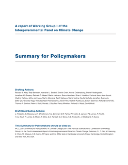 Submission: Senate Select Committee on Climate Policy