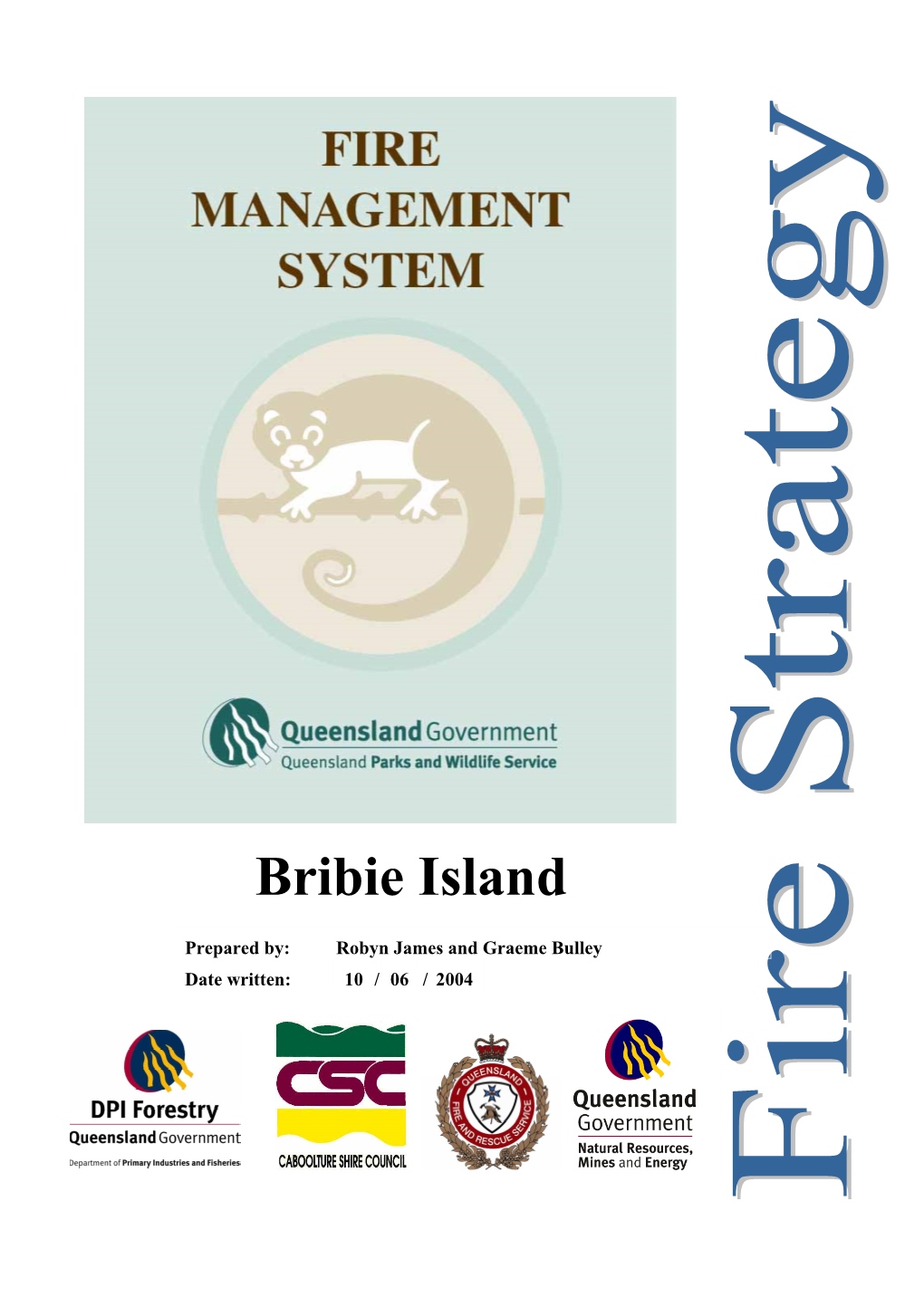 Fire Management System for Bribie Island