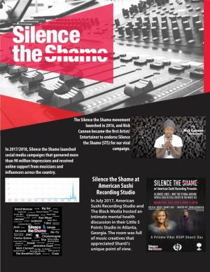 Silence the Shame at American Sushi Recording Studio