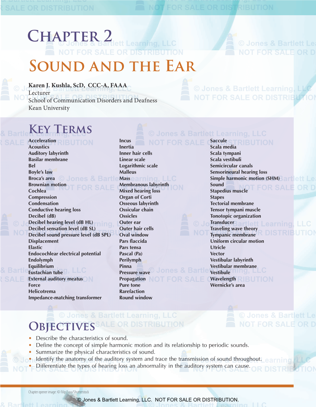 Sound and the Ear Chapter 2