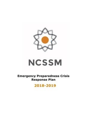 Emergency Preparedness Crisis Response Plan Chapter 1