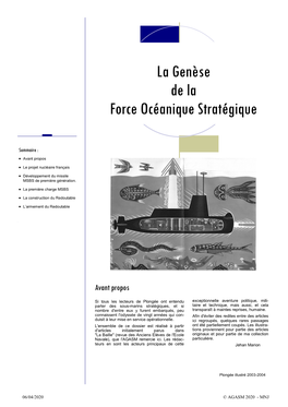 La Genèse De La Force Océanique Stratégique