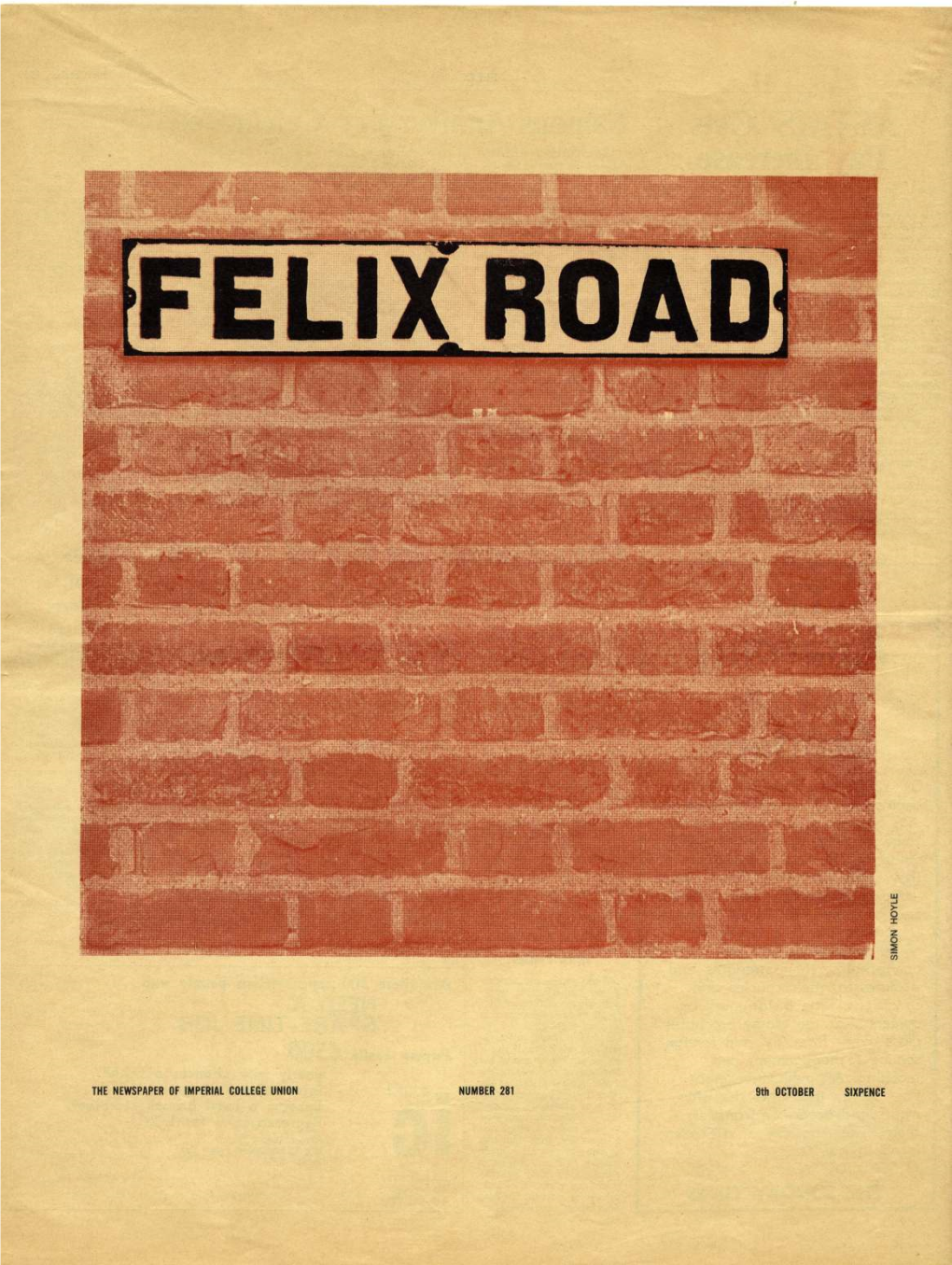 Felix Issue 270, 1969