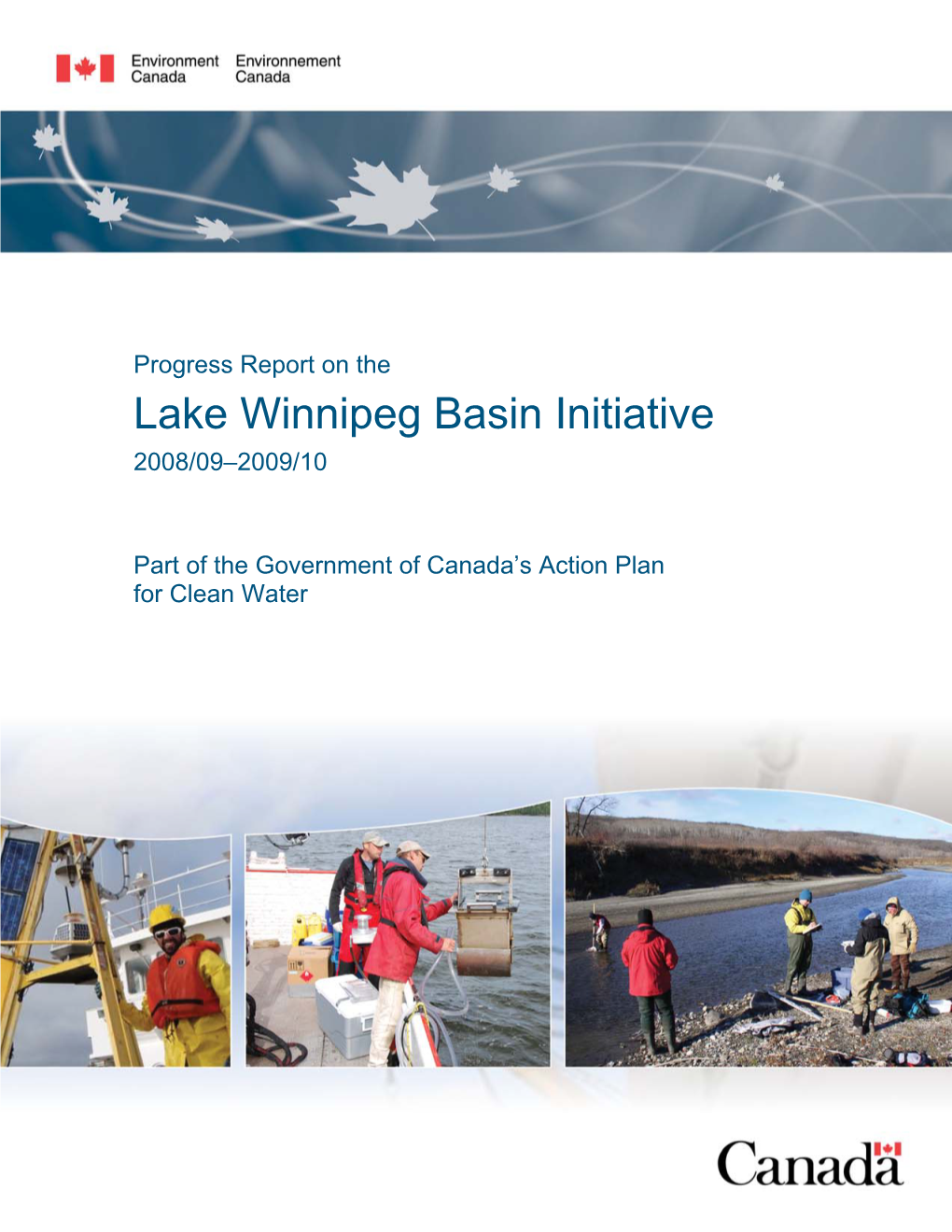 Lake Winnipeg Basin Initiative 2008/09–2009/10
