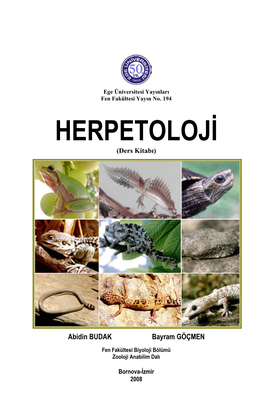 HERPETOLOJİ (Ders Kitabı)