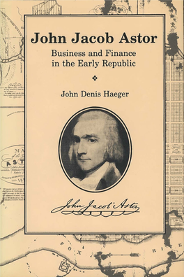 John Jacob Astor GREAT LAKES BOOKS