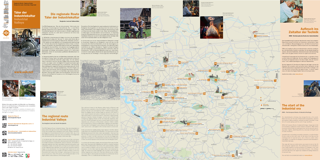 Leaflet Industrial Valleys Route