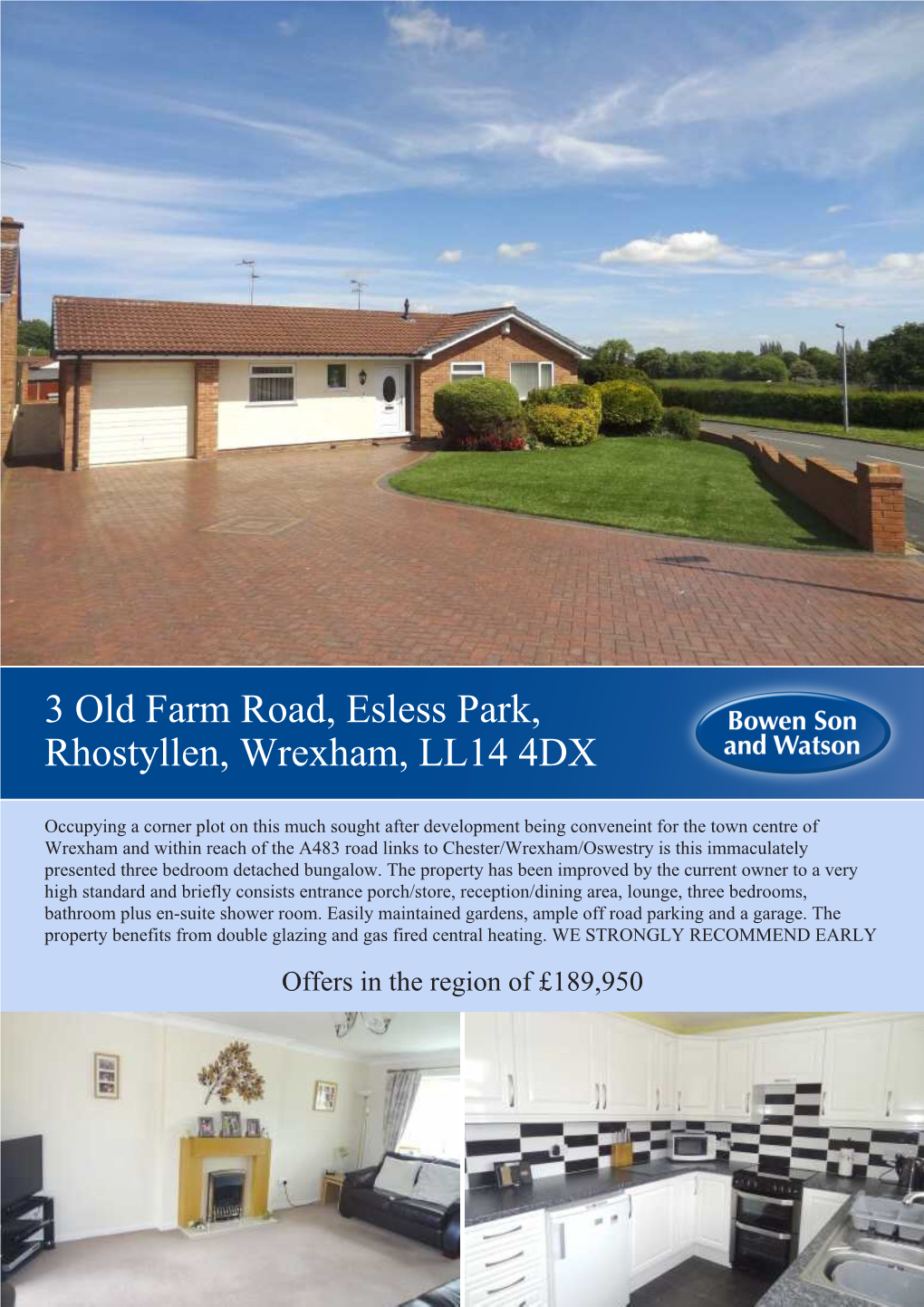 3 Old Farm Road, Esless Park, Rhostyllen, Wrexham, LL14 4DX