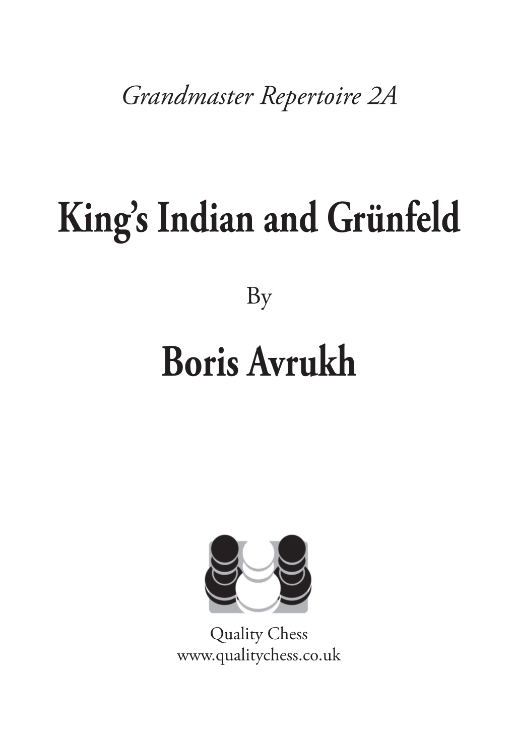 King's Indian and Grünfeld Boris Avrukh