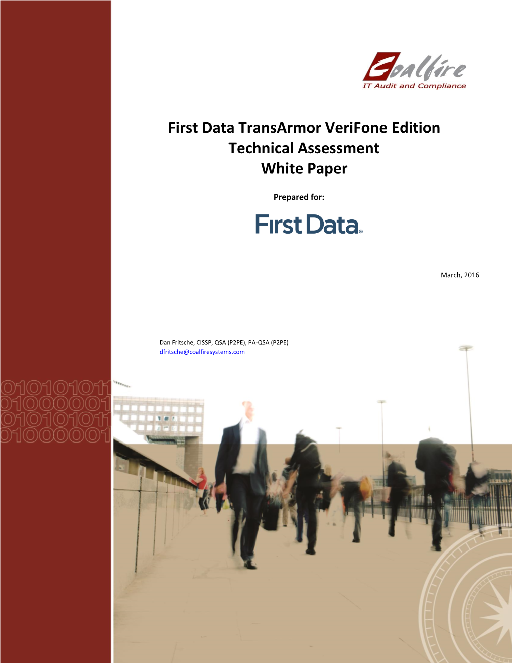 First Data Transarmor Verifone Edition Technical Assessment White Paper
