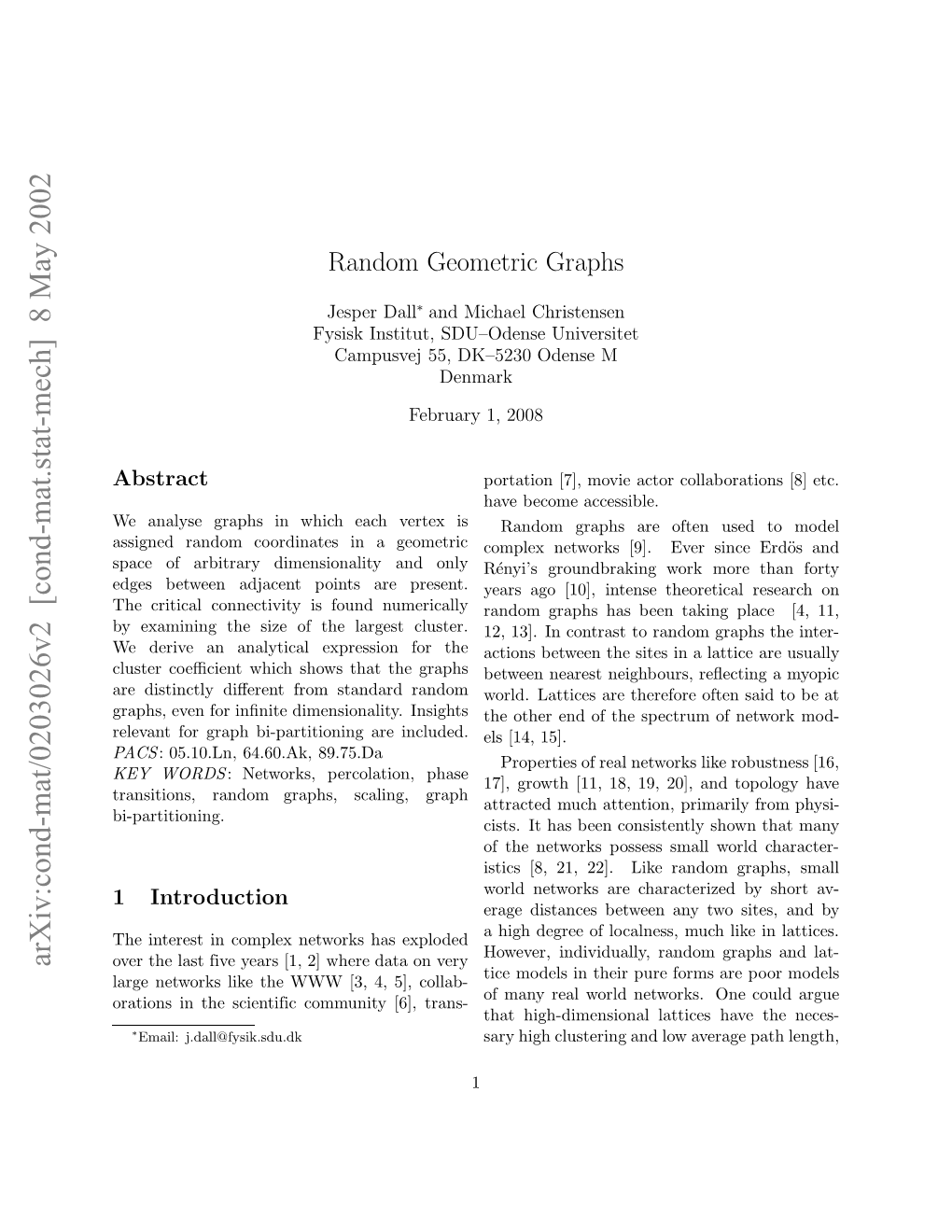 Random Geometric Graphs Efficiently