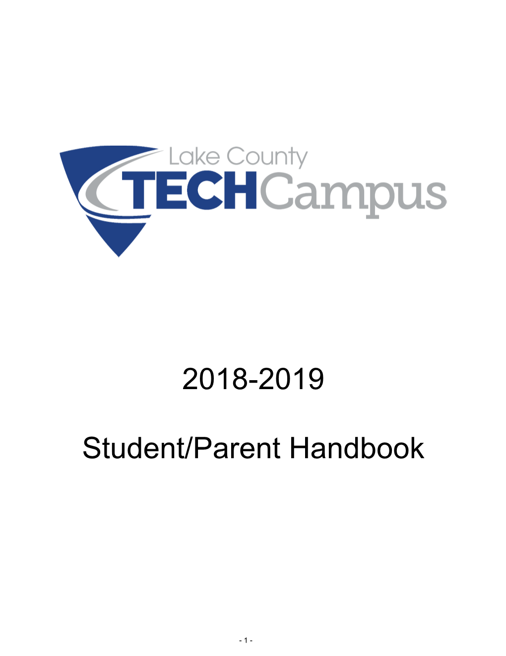 2018-2019 Student/Parent Handbook