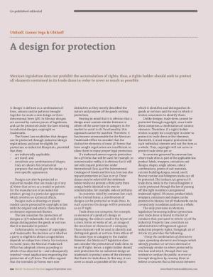 A Design for Protection