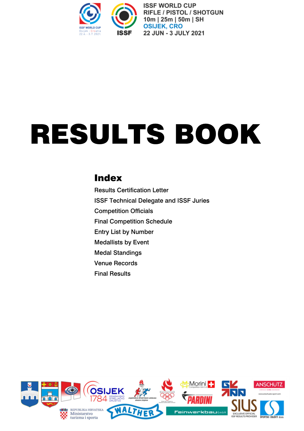 Results Book